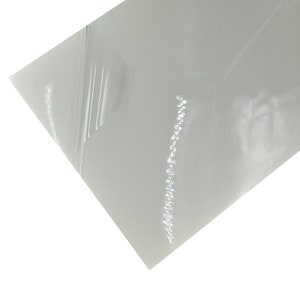 Clear Self-Adhesive Vinyl Laminate Multiple sizes available image 2