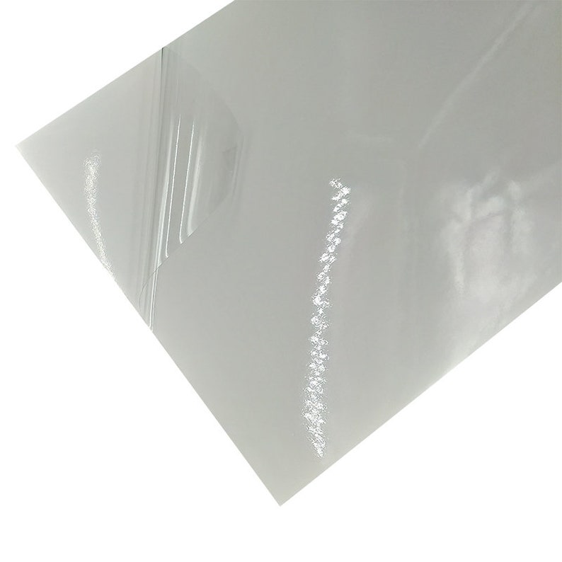Clear Selfadhesive Vinyl Laminate Multiple Sizes Available Etsy Sweden
