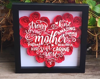 Download Heart Shadow Box Etsy