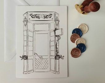 本物品質の Card Greeting Shop Magic BTS With Etsy - Stamp Wax タレントカード