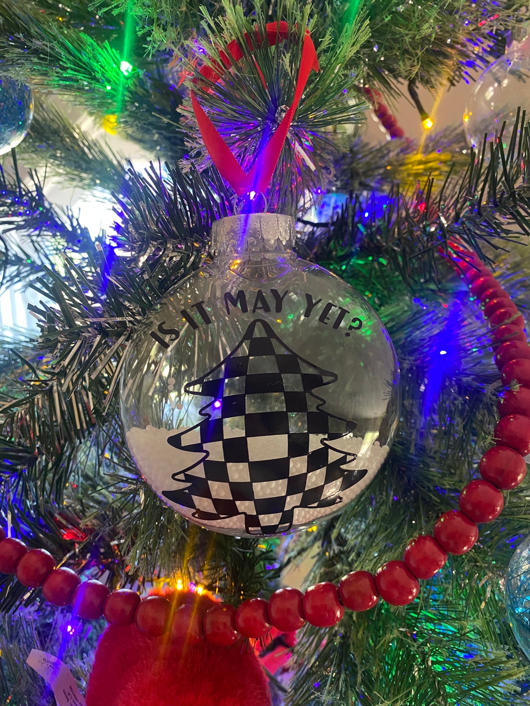 Indy 500 Indy Car Christmas Ornament Funny Race Fan is It May Etsy
