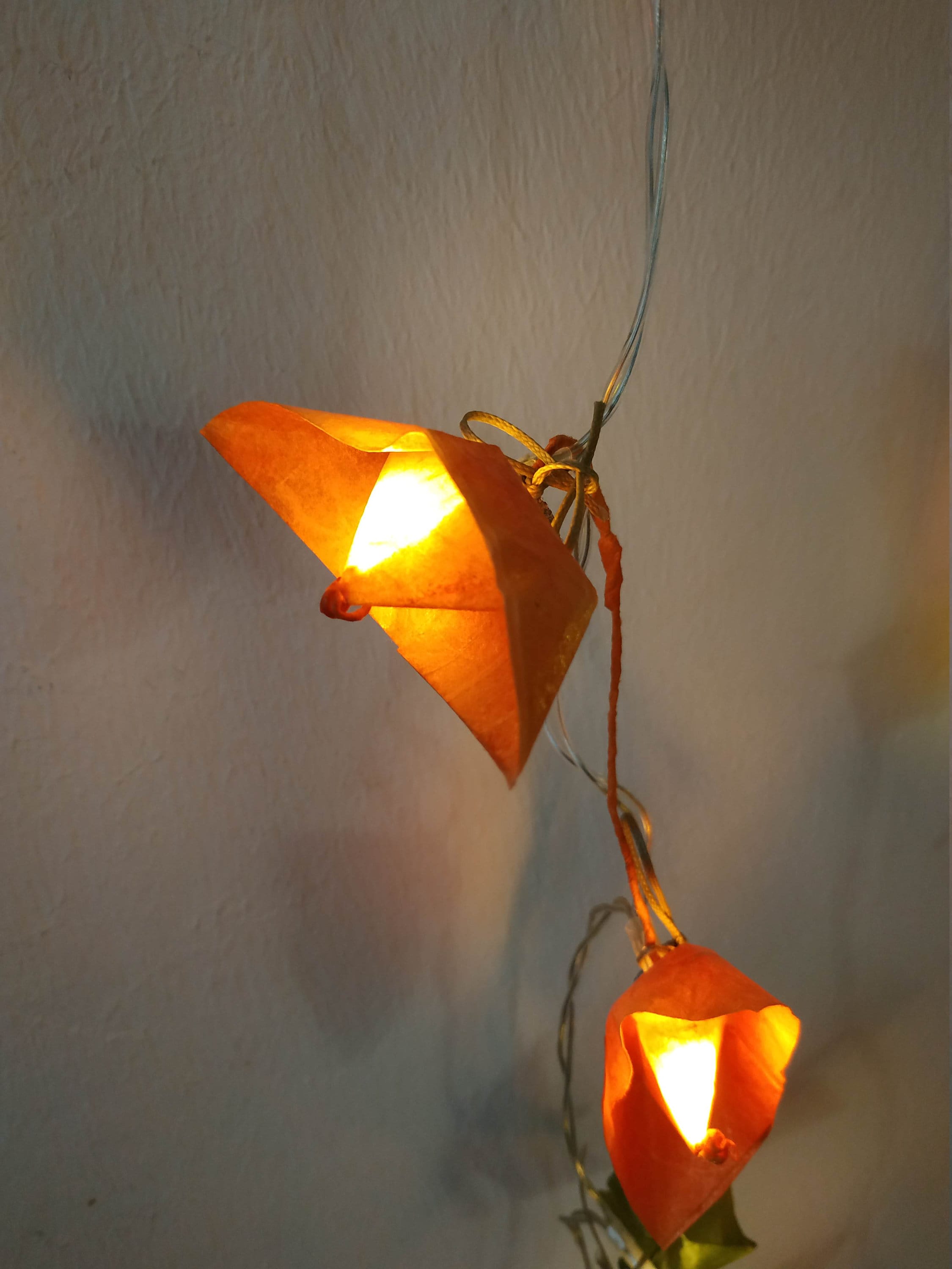 Origami Boat Fairy Lights Paper Sail Boat Lighting Battery Etsy