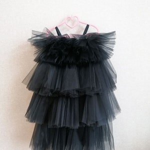 Puffy Black Girl Tulle Dress Baby Dress First Birthday Outfit - Etsy