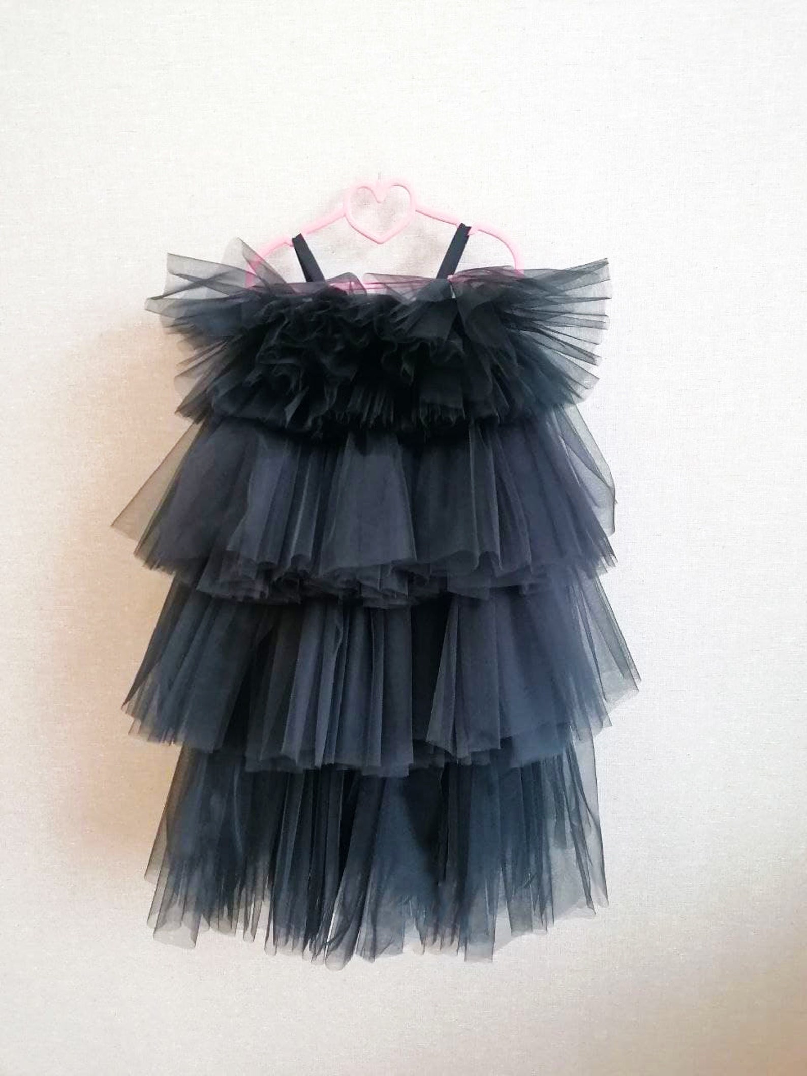 Puffy Black Girl Tulle Dress Baby Dress First Birthday Outfit - Etsy