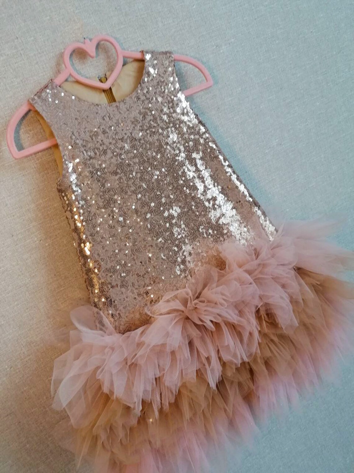 Gold Sequins Girl Dress Gold Baby Dress First Birthday Outfit Etsy