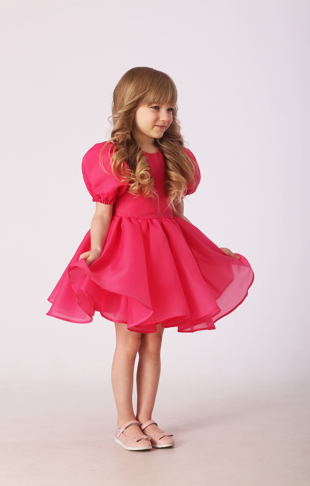 Organza Birthday Party Baby Girl Dress