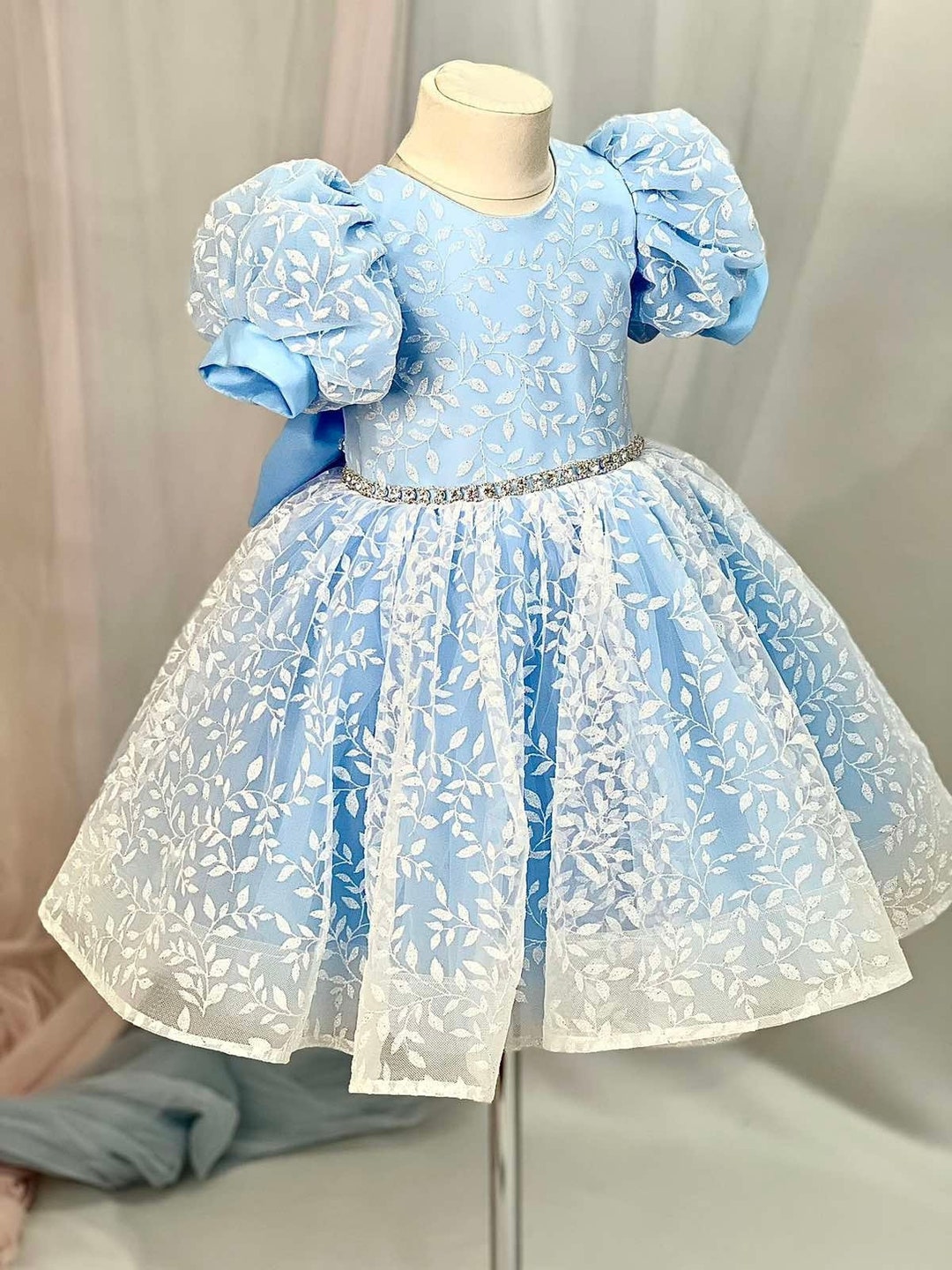 Baby Blue Eyes Girls Dress main image 0