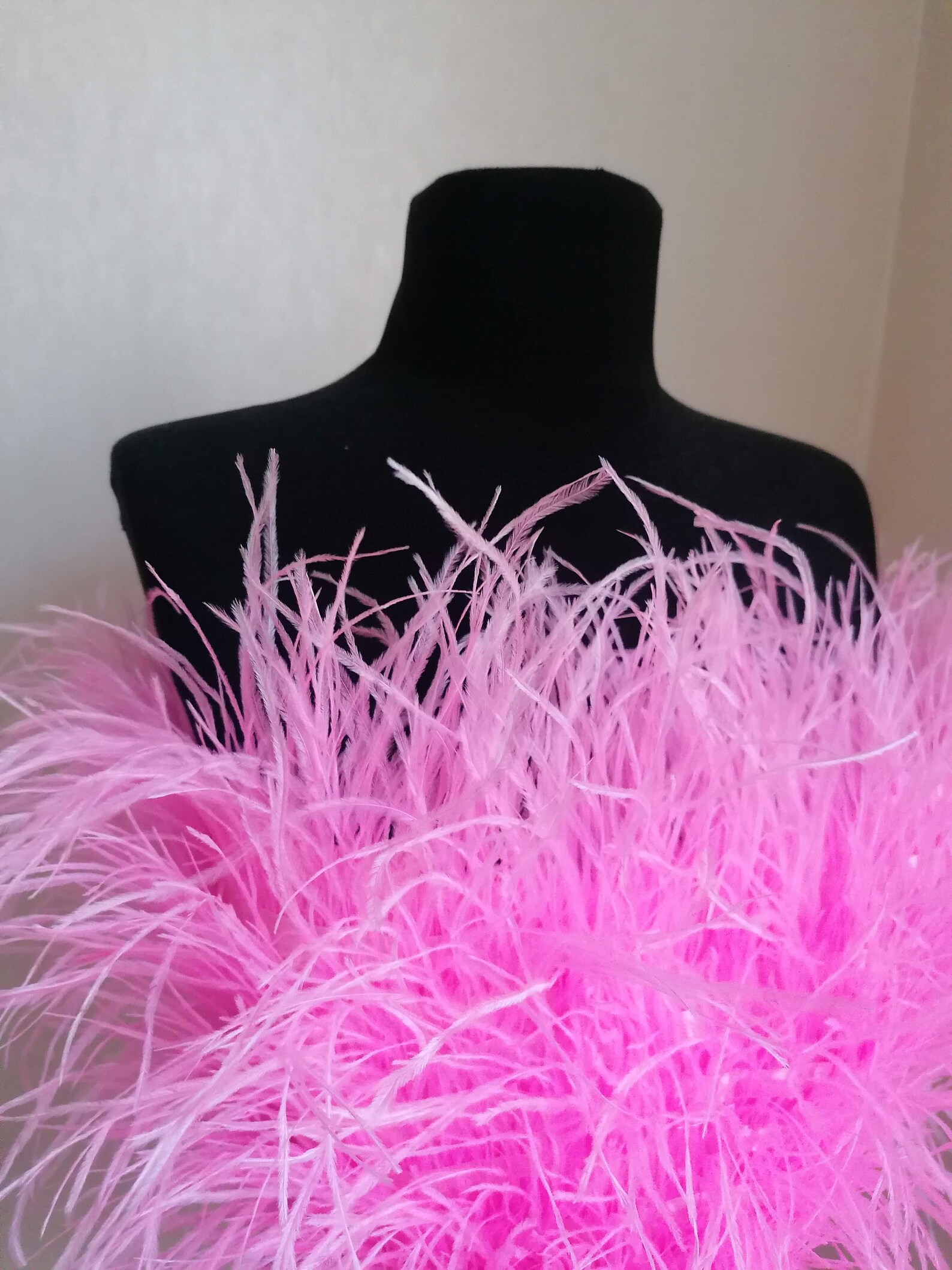 sparkly feather top