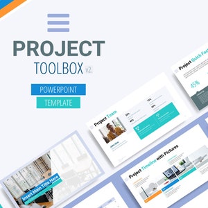 Project Powerpoint Template, Project Proposal Template, Project Planning SlideDeck, Marketing Plan, Strategy Planning, Project Toolbox
