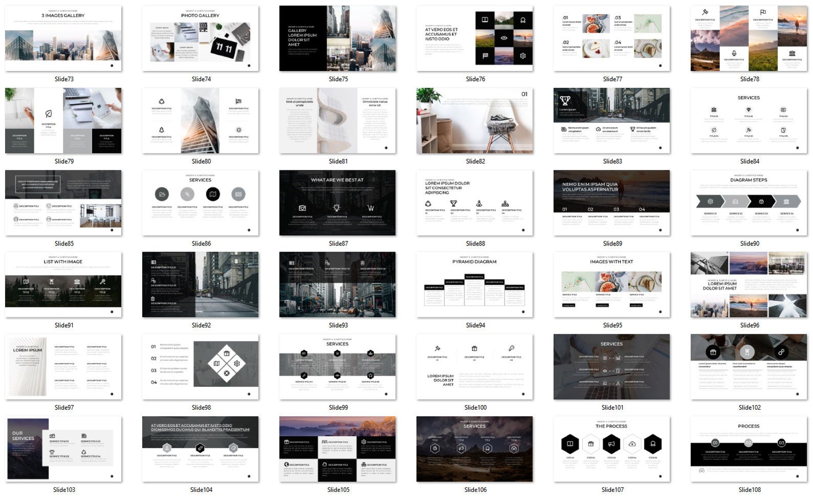 FIRMA Minimal Powerpoint Template, Marketing Slide Deck, Pitch Deck ...