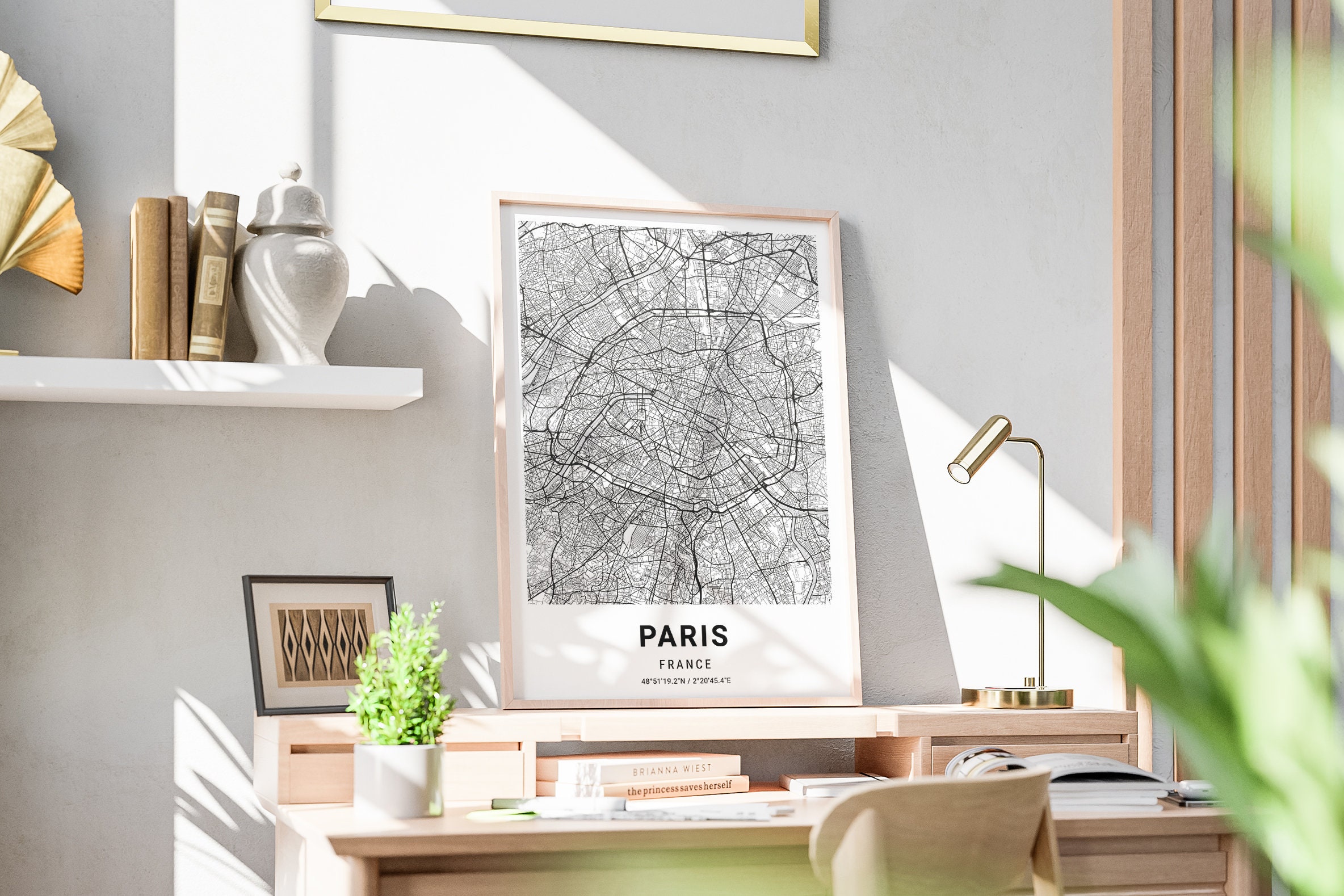 Custom City Map Print City Map - Il Fullxfull.5911961500 Ta0e