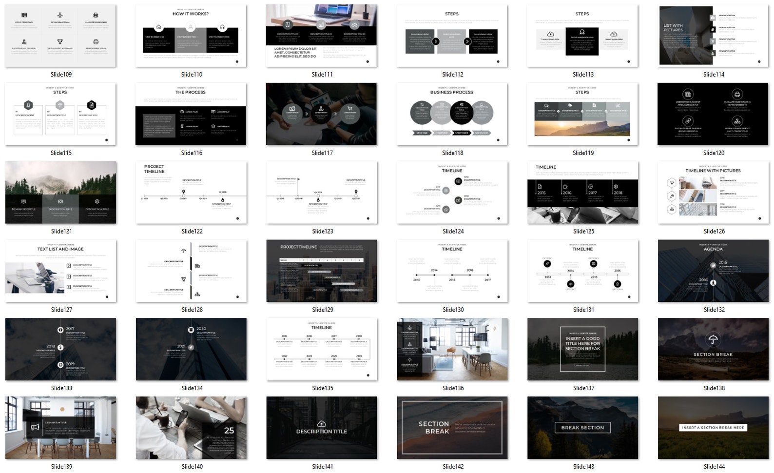 FIRMA Minimal Powerpoint Template, Marketing Slide Deck, Pitch Deck ...