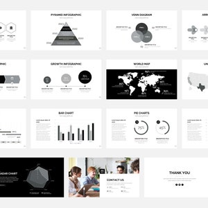 - Venn Diagram,
- Timeline,
- Growth Infographic,
- Editable World Map,
- Editable USA Map,
- Gantt Chart,
- Data Driven Charts,
- Contact Us,
- Thank You Slide.