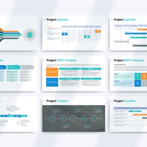 Slide Deck Template for Project,
Project Swot Analysis Infographic,
Presentation Infographic for Project,
Project Status and Steps,