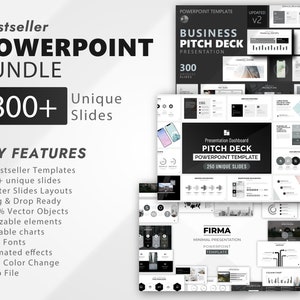 Powerpoint Presentation Template Bundle, 800 PPT Slides Perfect for ...