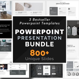 Powerpoint Presentation Template Bundle, 800 PPT Slides Perfect for ...