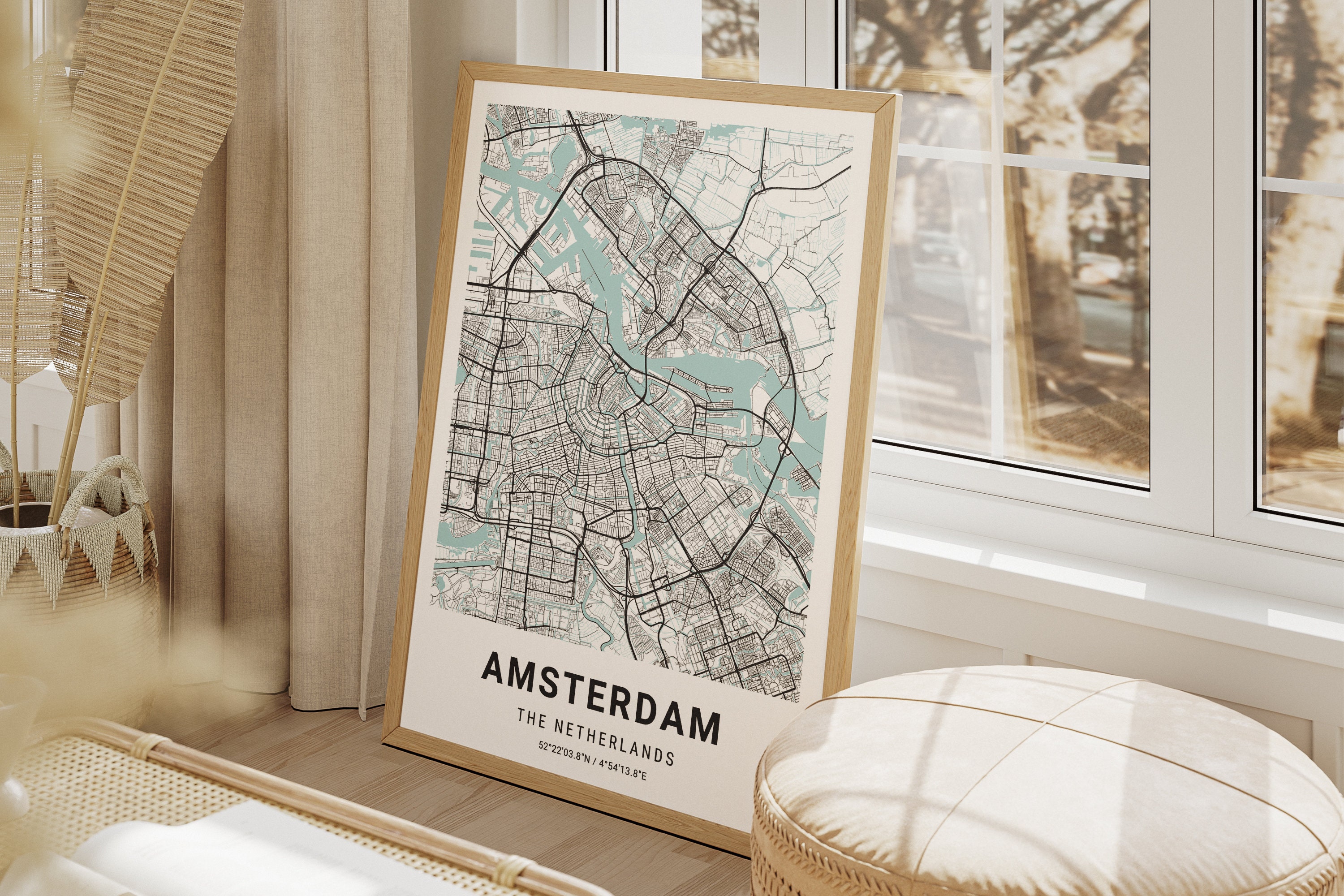 Custom City Map Print City Map - Il Fullxfull.5960047357 Jza3