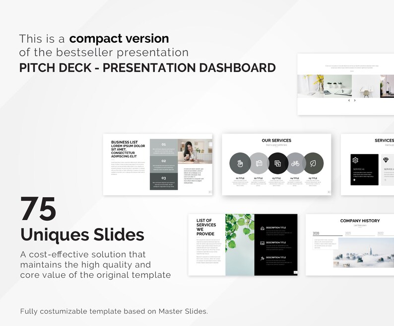 Professional PowerPoint Template for Business Pitches, Project Showcases, and Dynamic Presentations.