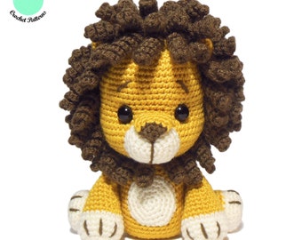 Lion Crochet PATTERN, Amigurumi Pattern PDF, Crochet Toy DIY
