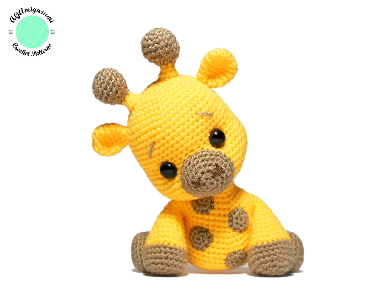 Crochet Giraffe PATTERN Amigurumi Giraffe PDF Pattern Etsy