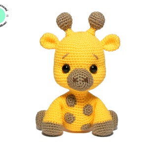 Giraffe Crochet PATTERN, Amigurumi Giraffe Pattern Pdf, Crochet Toy