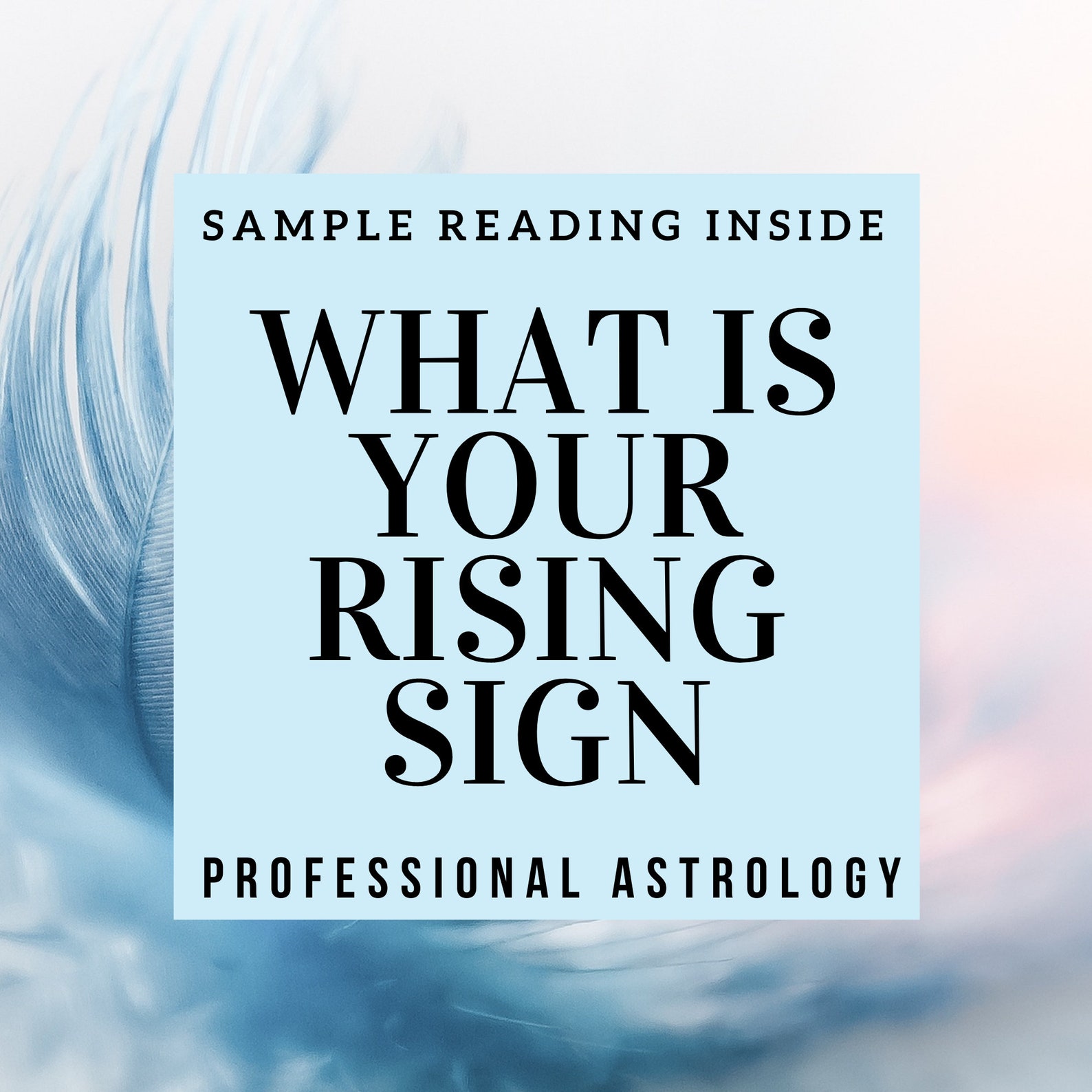 What is my Rising Sign Astrology Reading about personality Etsy