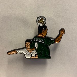 Jared Borgetti Mexico Soccer Enamel Pin