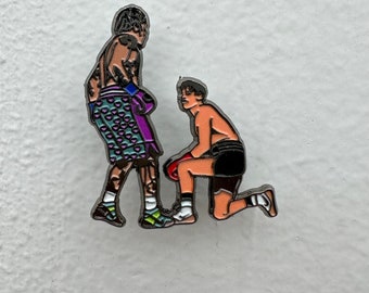 Pin de esmalte de boxeo de Tank Davis