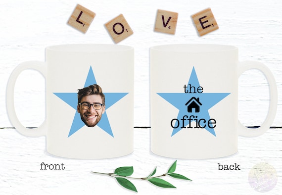 The Office Mug, The Home Office Mug, The Office TV Show Mug, The Home Office Gift, The Office Star Mug, Star Face Mug, Gift For Best Friend