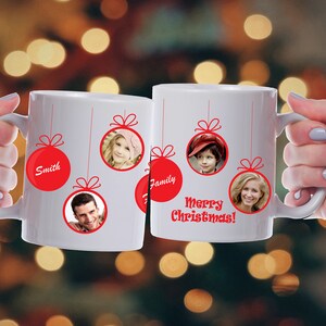 Custom Christmas Mug, Christmas Family Mug, Christmas Coffee Mug, Gifts For Christmas, Dad Christmas Gift, Personalized Gift, Custom Gift