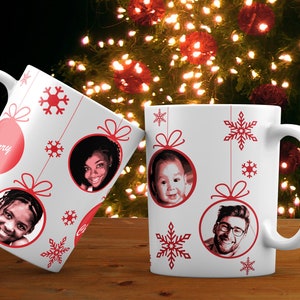 Personalized Mug Gifts For Christmas, Custom Christmas Mug, Family Mug Christmas Set, Gift For Mom, Unique Christmas Mug, Christmas Mug