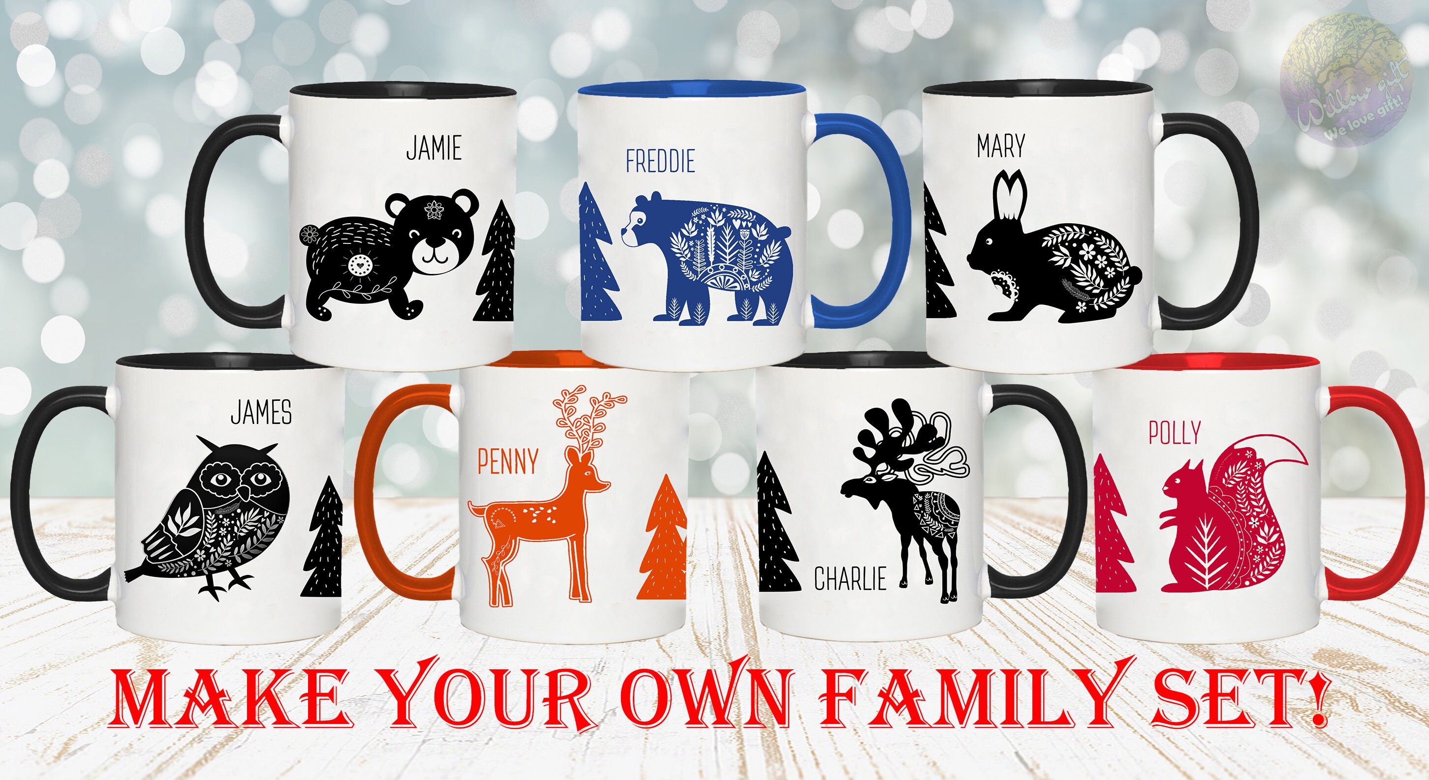 Personalized Name Christmas Mug Custom Name Mug Holiday  Etsy