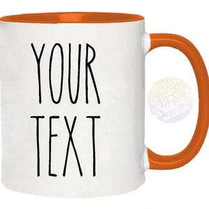 Custom Rae Dunn Inspired Mug, Custom Rae Dunn Text Mug, Personalized Rae Dunn Gift, Personalized Rae Dunn Mug, Rae Dunn Inspired Text