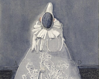 PULCINELLA  -  original graphic work by Andrej Dugin