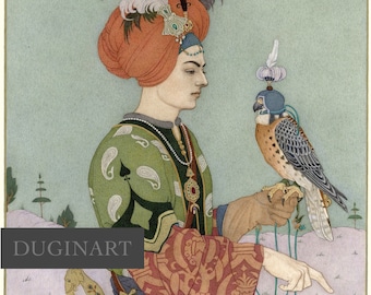 Konsttryck - PRINSEN - Tusen och en natt av Olga Dugina