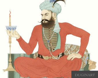 Fine Art Print - ALI BABA - 1001 Arabian Nights by Olga Dugina