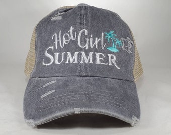 Hot Girl Summer Ponytail hat
