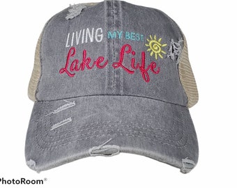 Living My Best Lake Life Hat