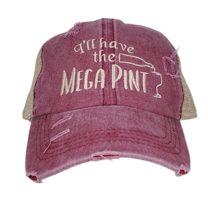 Mega Pint Ponytail Hat Johnny Depp Trial - 5 Color Options