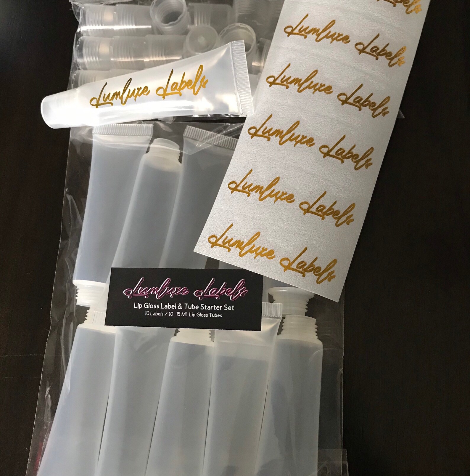 15ML EMPTY Lip Gloss Squeeze Tubes With Custom Holographic Etsy