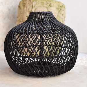 KANAWA LAMPSHADE Handmade rattan lamp shade, Wicker lamp, Rustic pendant light, chandelier, boho Pendant Light, Woven Lamp, light shade KANAWA LAMPSHADE Handmade rattan lamp shade, Wicker lamp, Rustic pendant light, chandelier, boho Pendant Light, Woven Lamp, light shade
