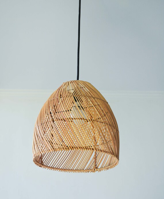 Sumba Lampshade Handmade Rattan Lamp Shade Wicker - Handmade Lampshades Norfolk Sumba Lampshade Handmade Rattan Lamp Shade Wicker - Handmade Lampshades Norfolk