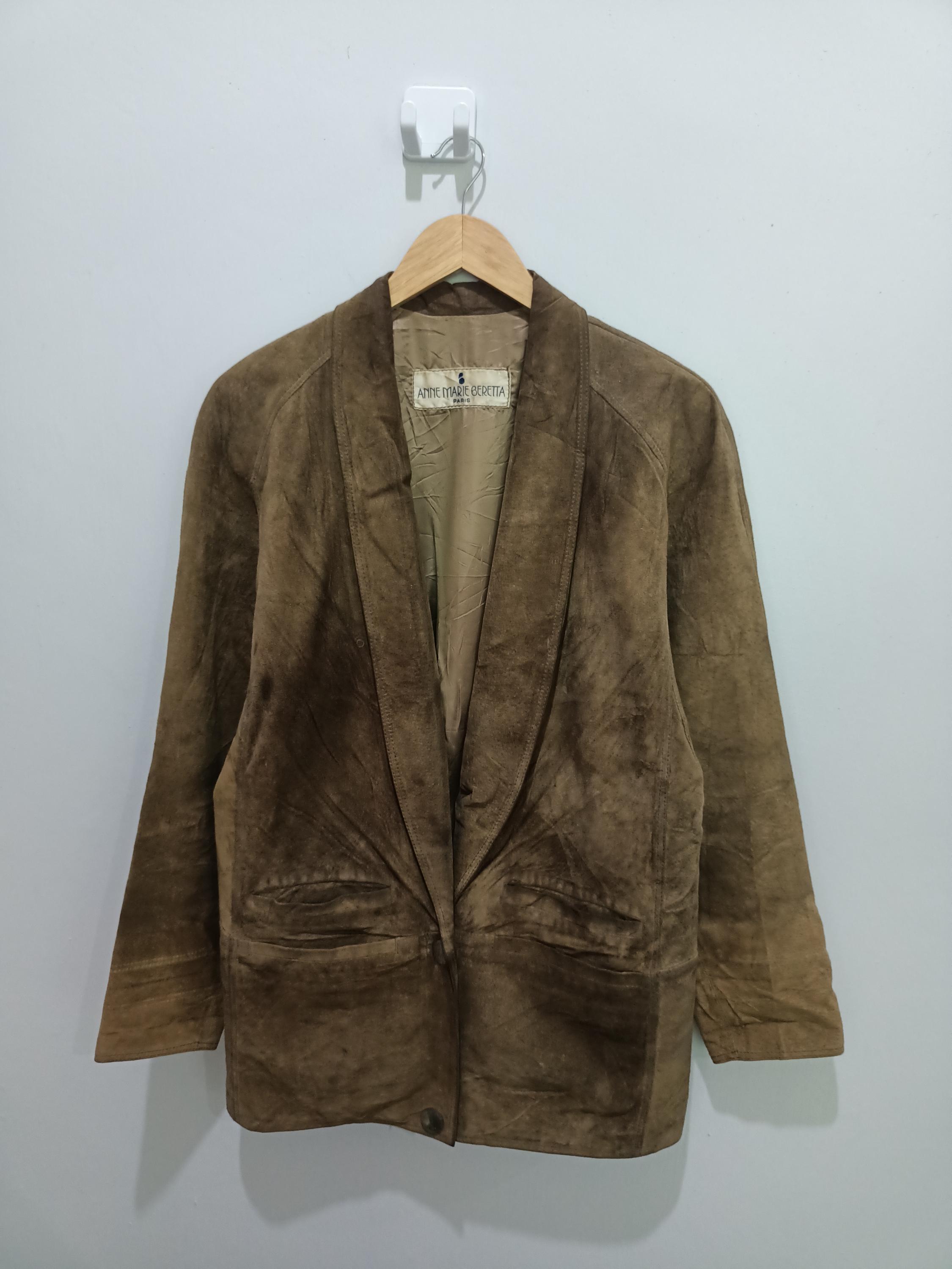 Rare Anne Marie Beretta Leather Bomber at 1stDibs | beretta