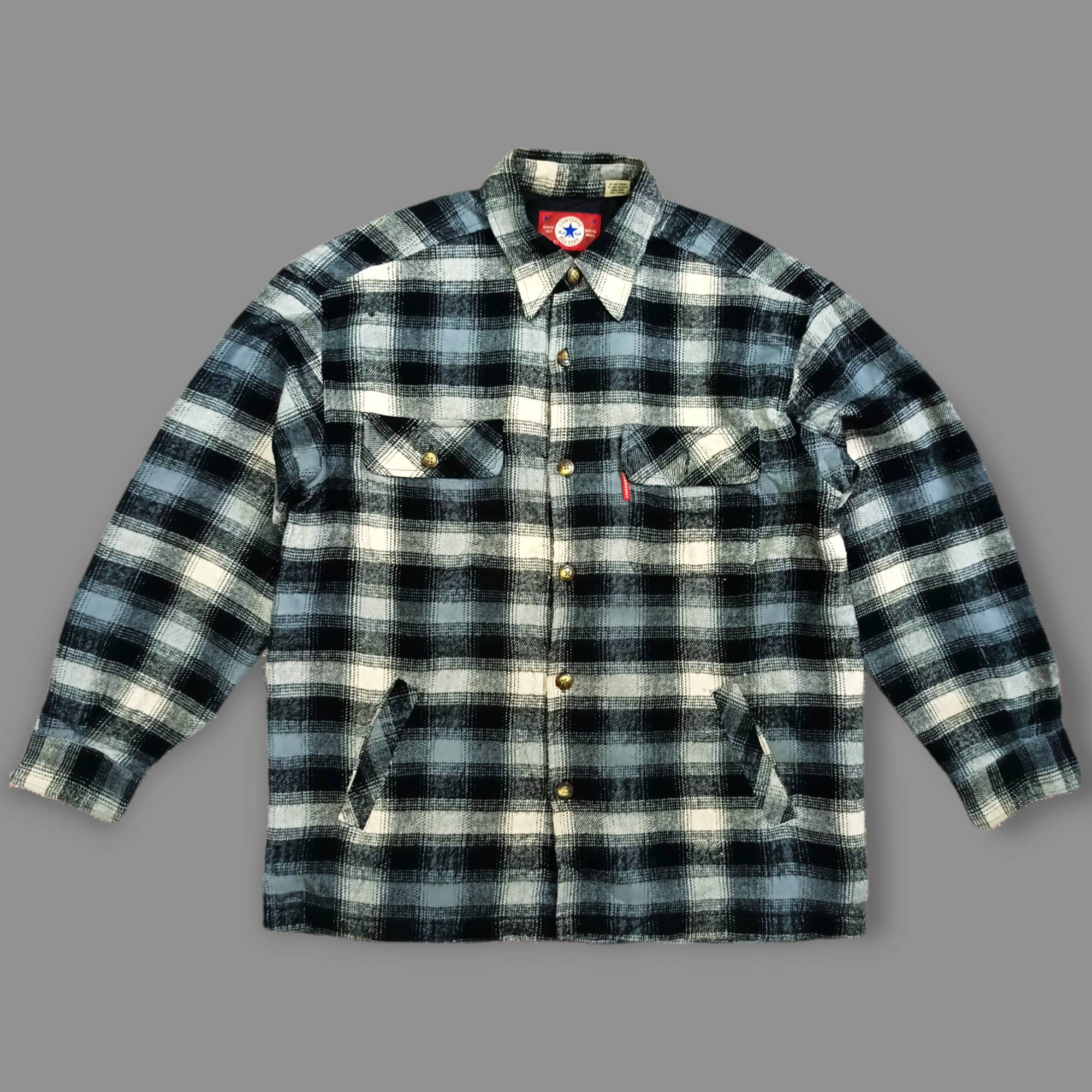 converse flannel shirt