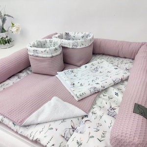 Changing mat, soft changing mat, baby shower gift, newborn gift, rabbit changing mat, bunny changing mat