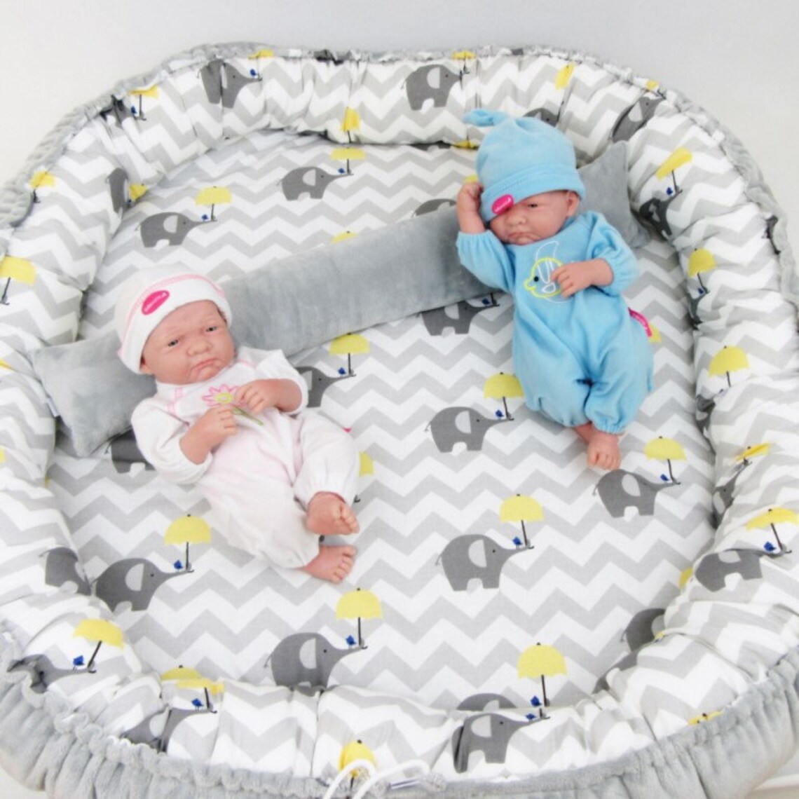 Set for Twins Cocoon for Twins Mat for Twins Cot for Twins Etsy