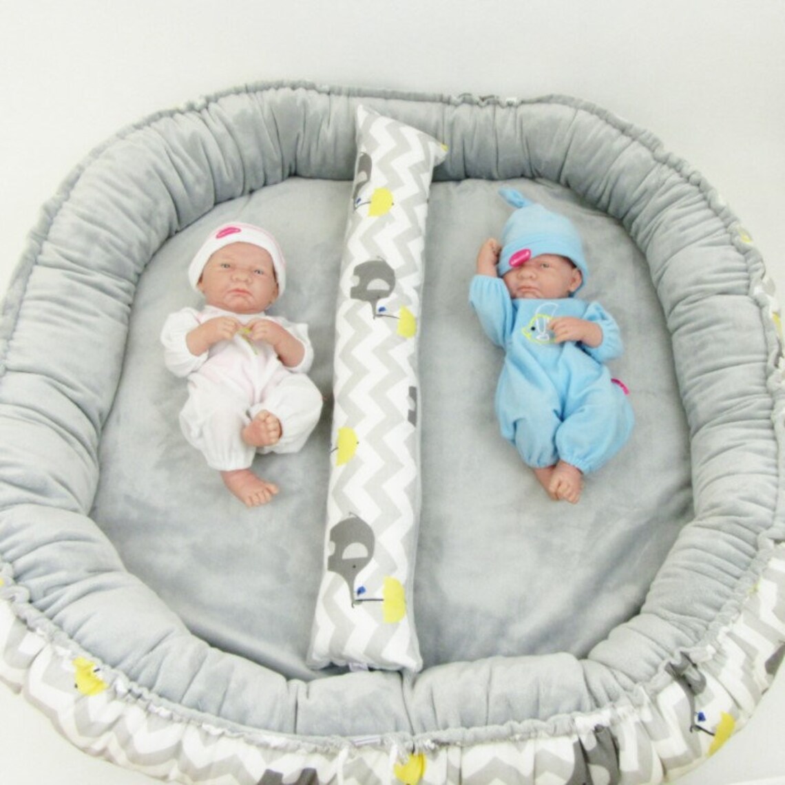 Set for Twins Cocoon for Twins Mat for Twins Cot for Twins Etsy