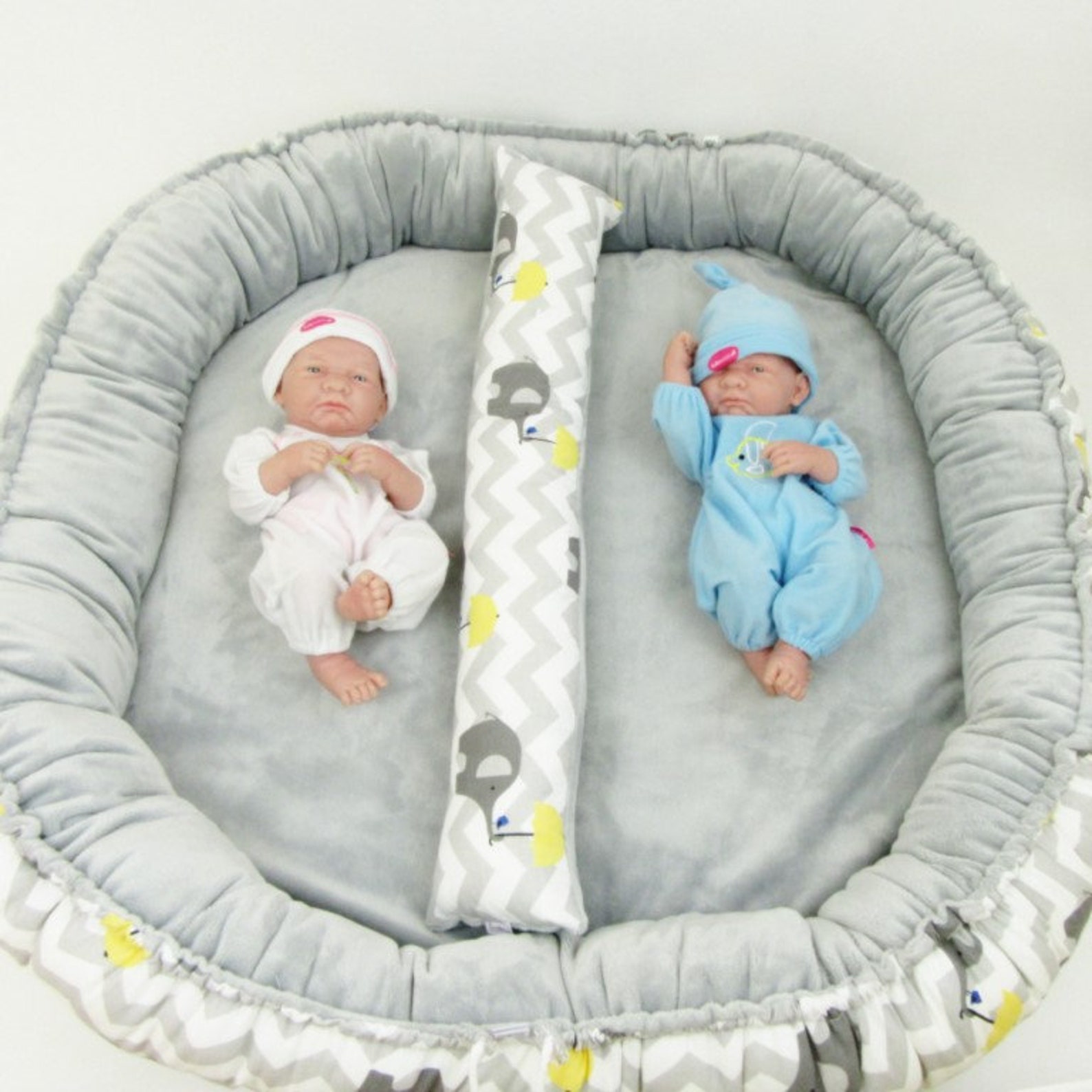 Set for Twins Cocoon for Twins Mat for Twins Cot for Twins Etsy