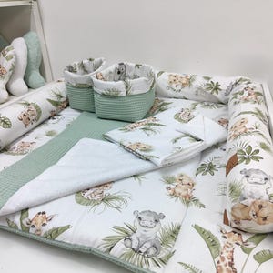 Fasciatoio, fasciatoio morbido, regalo per baby shower, regalo neonato, tappetino giraffa, fasciatoio safari, tappetino leoni