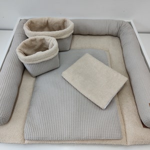 Matelas à langer, matelas à langer, tapis de table à langer, cadeau baby shower, cadeau nouveau né Set 4